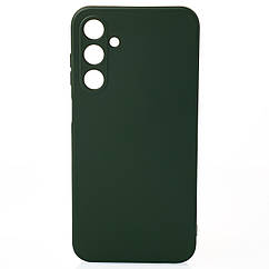 Силіконовий чохол SOFT Silicone Case для Samsung M35 (без лого) темно-зелений