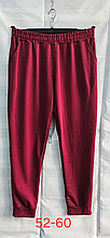 Жіночі спортивні штани матеріал бавовна розмір 52-60 колір показаний на зображенні упаковці від 5 шт.