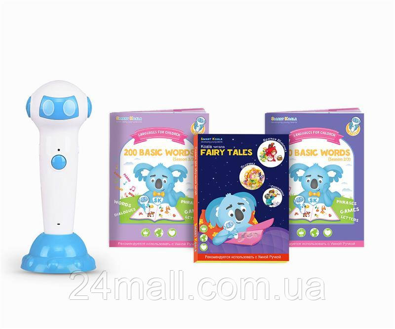 Книга English 200 words сезон 1,2 з інтерактивною здатністю Smart Koala, 2 шт.