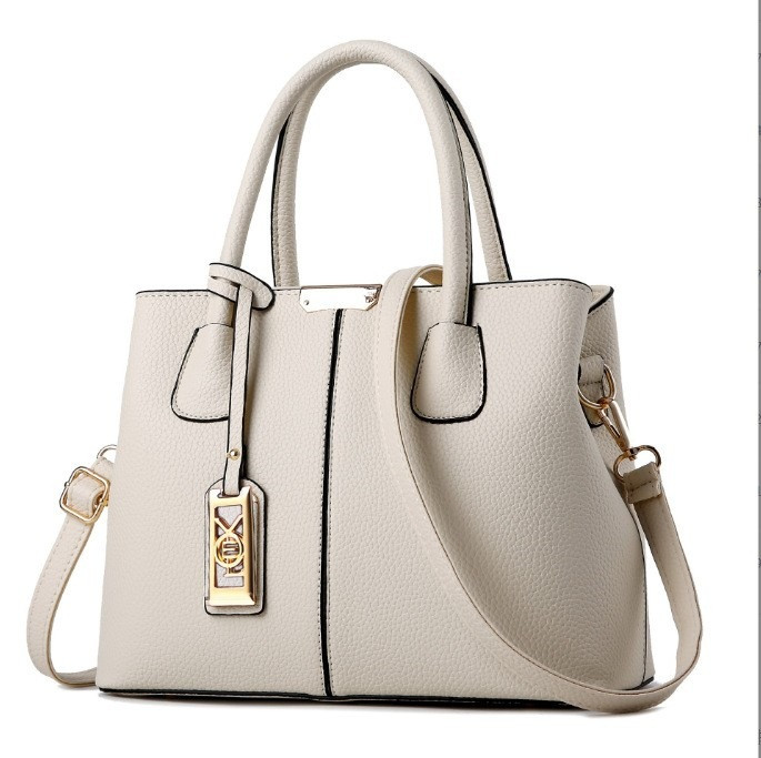 Жіноча сумка 988 крос-боді біла молочна, фото 1