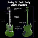 Електрогітара Fesley FSG350 GR (комплект), фото 3