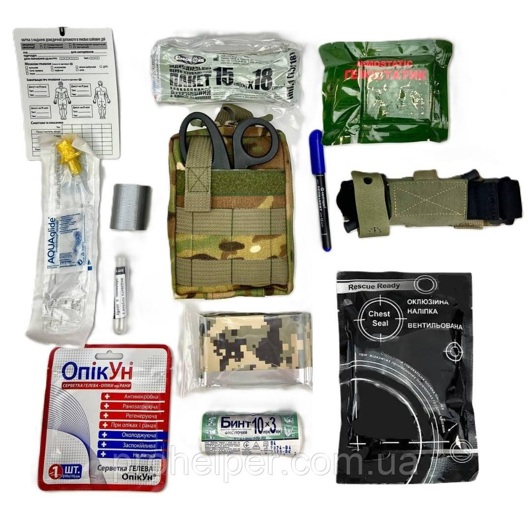Аптечка для штурмовика з системою швидкого скиду мультикам, фото 1