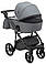 Коляска 2 в 1 Adamex Nola Eco SA-32 сірий, фото 6
