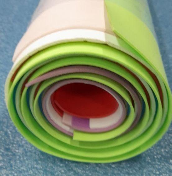 Фоаміран з дефектом 5 кв.м у рулоні (№5)