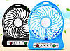 Настільний міні вентилятор на акумуляторі, фото 5