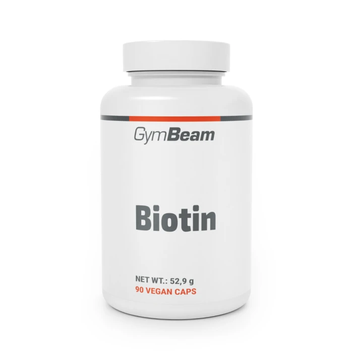 Біотин  Biotin - GymBeam, 90 веган капсул, фото 1