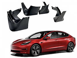 Бризговики для Tesla Model 3 2016-2023, к-кт (4шт.)