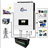 Комплект альтернативної енергетики! Zumax 3000W + LiFePO4 акумулятор 24В 100А / год (кабель) + Сонячна панель 615Вт!, фото 9