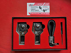 Брелок шкіряний шнурок CITROEN карабін