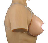 Протези молочної залози силіконові 290 г*2 шт. із силіконовими лямками після мастектомії S чашка B, фото 10