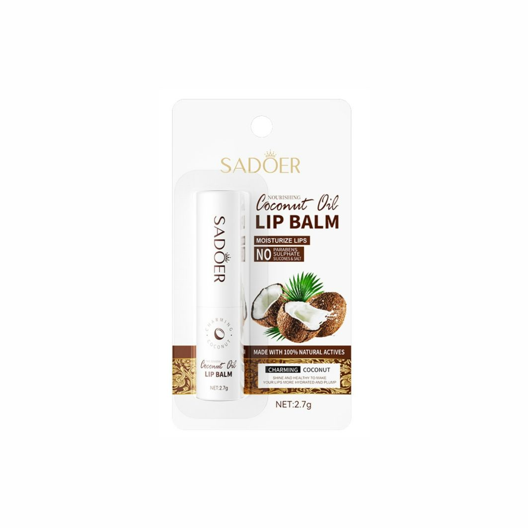 Бальзам для губ SADOER Coconut поживний 2.7 г
