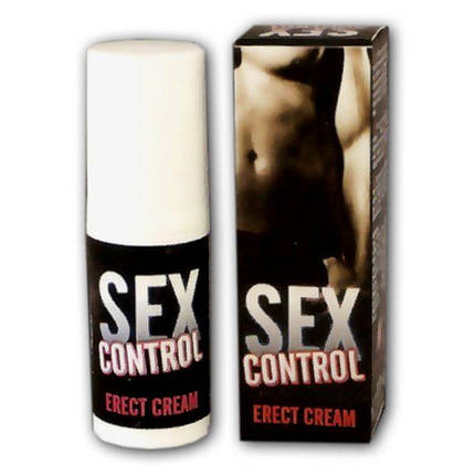 Крем рекціональний &laquo;SEX CONTROL ERECT CREAM&raquo; 30 мл, фото 1