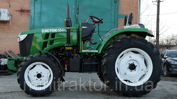 Мінітрактор EUROFENG 554 XL з реверсом, два циліндра на 1000 кг