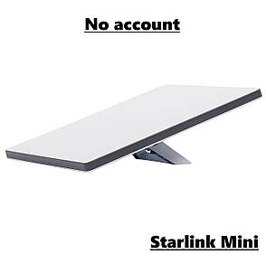 Супутниковий модем SpaceX Starlink Mini Kit (Без аккаунта) / Мобільна супутникова інтернет-система Старлінк, фото 1