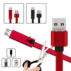 Відновлюваний зарядний дата кабель Micro USB 1,5 m Reborn
