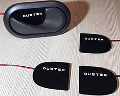 Підсвітка дверних ручок Рено Сандеро 1 LED логотип Sandero комплект 4 шт 08-12