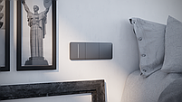 Side Button ( 1-gang/2-way) кнопка для вимикача LightSwitch AJAX olive, фото 4