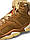 Чоловічі кросівки замшеві Nike Air Jordan Retro 6 Sand Orange, кеди Найк Джордан пісочні. Чоловіче взуття, фото 9
