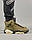 Чоловічі кросівки шкіряні Nike Air Jordan Retro 6 X Travis Scott 'Olive', кеди Найк Джордан хакі Чоловіче взуття, фото 4
