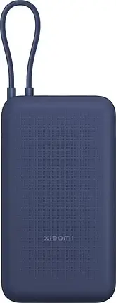 Power Bank Xiaomi 20000mAh 33W (Integrated Cable) blue BHR8975GL (PB2030MI) UA, фото 1