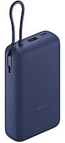 Power Bank Xiaomi 20000mAh 33W (Integrated Cable) blue BHR8975GL (PB2030MI) UA, фото 3