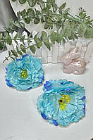 Квіти бутон Півонії 11 см (ціна за 1 шт.). Колір блакитний з фіолетовим