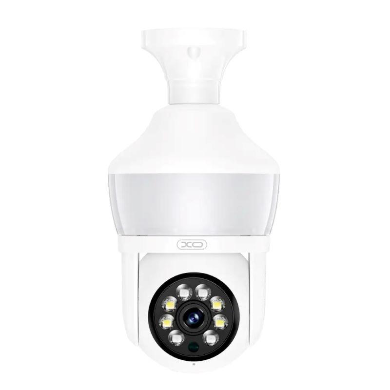 Камера відеоспостереження XO CR05 Magic Bulb 300W Pixel 2.4G Wi-Fi-Bluetooth мережевий цоколь E27 Білий