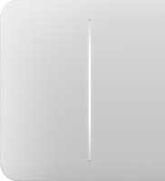 SideButton (2-gang) кнопка для вимикача LightSwitch AJAX white, фото 3