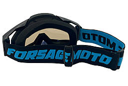 Мотоокуляри крос-ендуро (маска) Forsage Moto (MO-4) для мото/вело/ATV, фото 5