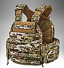 Плитоноска VELMET бронежилет (чохол) / тактичне спорядження PLATE CARRIER PERUN 4-25 RB (MTP), фото 9