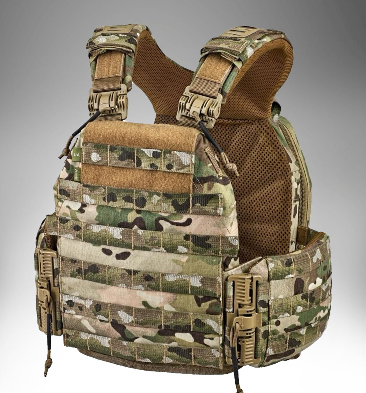 Плитоноска VELMET бронежилет (чохол) / тактичне спорядження PLATE CARRIER PERUN 4-25 RB (MTP)