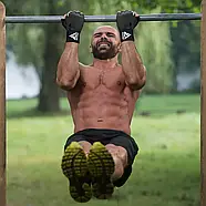 Рукавички для фітнесу RDX T2 Half Brown S, фото 4