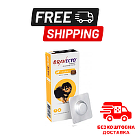 Бравекто таблетка від бліх та кліщів для собак вагою від 2 до 4,5 кг, 112,5 мг