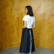 Фартух для перукаря із плащівки, стильний захисний для майстра манікюру, візажиста, салону краси, фото 3