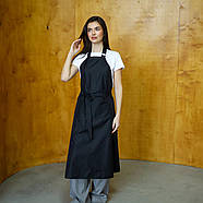 Фартух для перукаря із плащівки, стильний захисний для майстра манікюру, візажиста, салону краси, фото 2