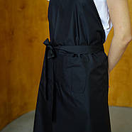 Фартух для перукаря із плащівки, стильний захисний для майстра манікюру, візажиста, салону краси, фото 4