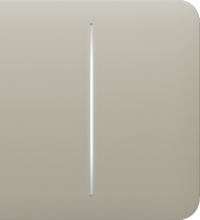 SideButton (2-gang) кнопка для вимикача LightSwitch AJAX ivory