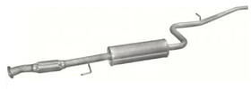 Резонатор Fiat Doblo 00-04 Polmostrow середній (1.6I)