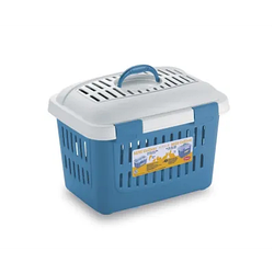 Переноска Stefanplast (Стефанпласт) Midi Gulliver для тварин вагою до 5 кг 45х33х33 см блакитний