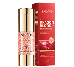Антивіковий крем для обличчя SADOER Dragon Blood з кровью дракона та рідким шовком 30 г