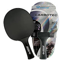Ракетка для настільного тенісу професійна карбонова Donic Carbotec 900 ITTF товщина накладки 1,9 мм, фото 3