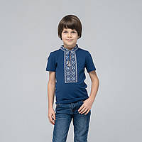 Футболка синяя для мальчика «Сила Рода»