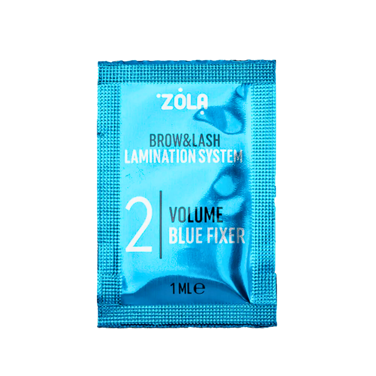 Zola Color Lab Step 02 | Volume Blue Fixer | Складник №2 для ламінування вій і брів | Саше 1 мл