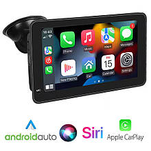 Мультимедійна автомагнітола, монітор T704-PND (7", Wi-Fi, USB, AUX, Carplay, Android Auto)