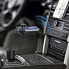 FM модулятор в машину A30 BT, з Bluetooth та LCD-екраном / Трансмітер для машини в прикурювач, фото 7