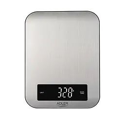Великі Кухонні Ваги Adler AD 3174 INOX LED