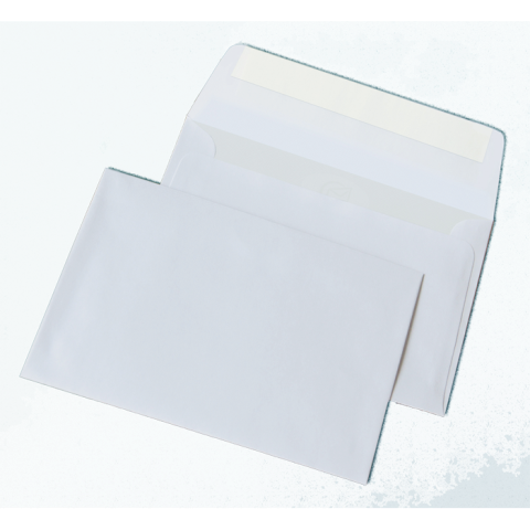 Конверт С6 (114х162мм) білий СКЛ з вн. друком, фото 1