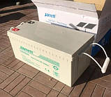 Гелева акумуляторна батарея потужна та безпечна Jarrett 12V 250Ah Gelled Electrolite, фото 4