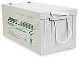Гелева акумуляторна батарея потужна та безпечна Jarrett 12V 250Ah Gelled Electrolite, фото 6