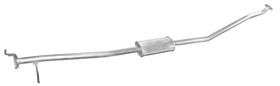 Резонатор Kia Sephia I/Shuma 98-04 Polmostrow середній HB (1.8)
